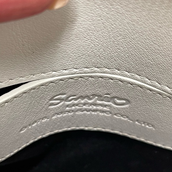 RARE Balanciaga x Hello Kitty White Leather / Red Bow Crossbody Bag with Receipt - Picture 10 of 13